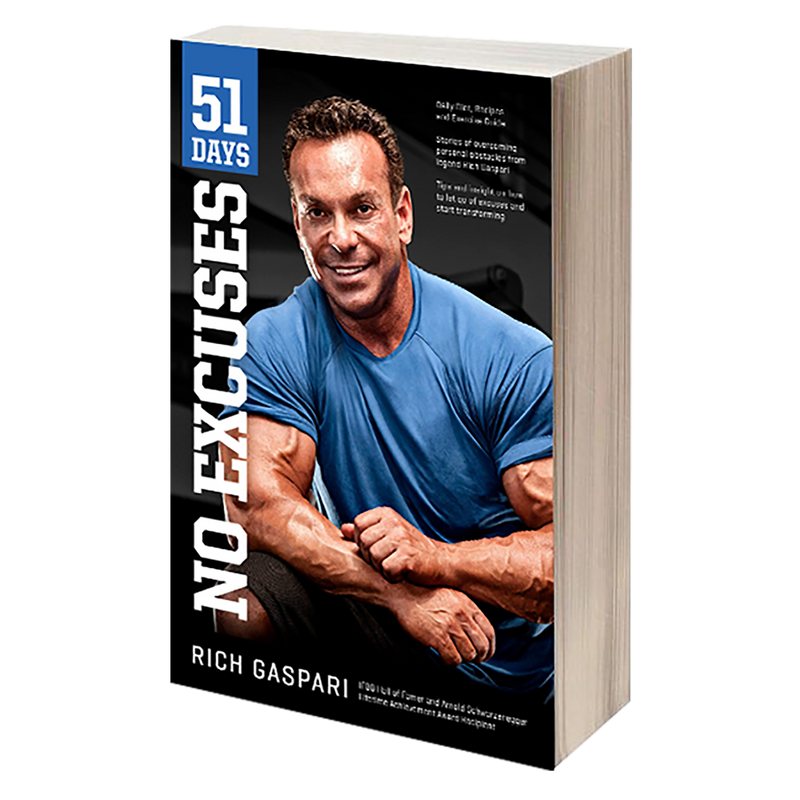 51 Days: No Excuses – The Ultimate Fitness and Transformation Guide by Rich Gaspari