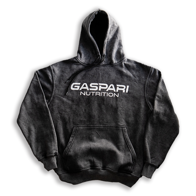 Gaspari Acid Wash Hoodie | Black