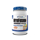 MyoFusion Advanced Protein - Birthday Cake flavor, a delicious protein blend with 25g of protein per serving.