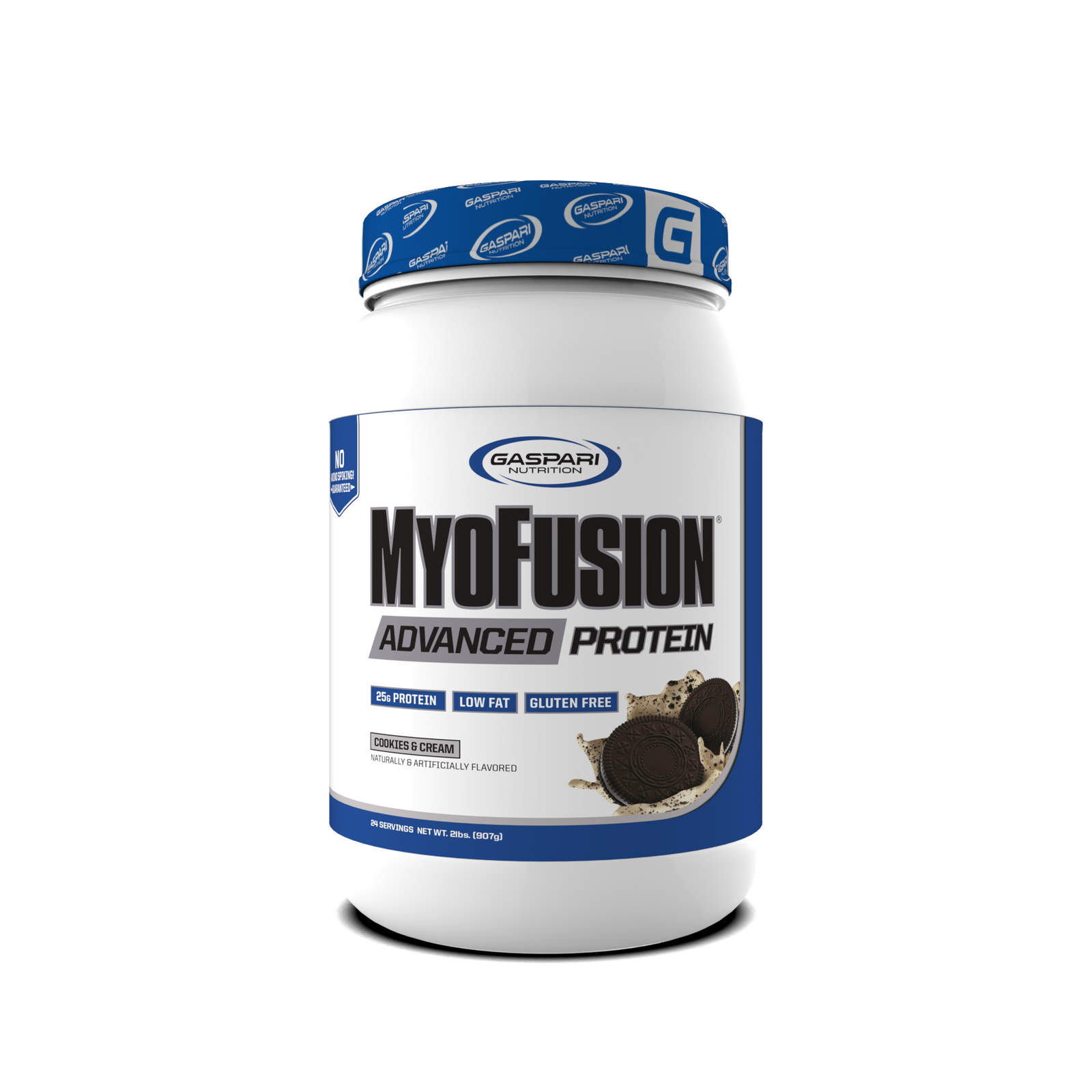 MyoFusion Advanced Protein - Vanilla Ice Cream flavor, demonstrating the enjoyable protein blend.
