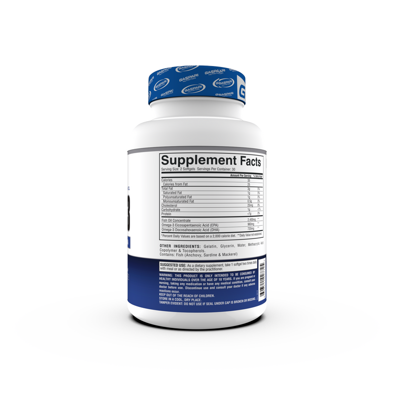 Omega-3 – High Strength Enteric Coated Fish Oil