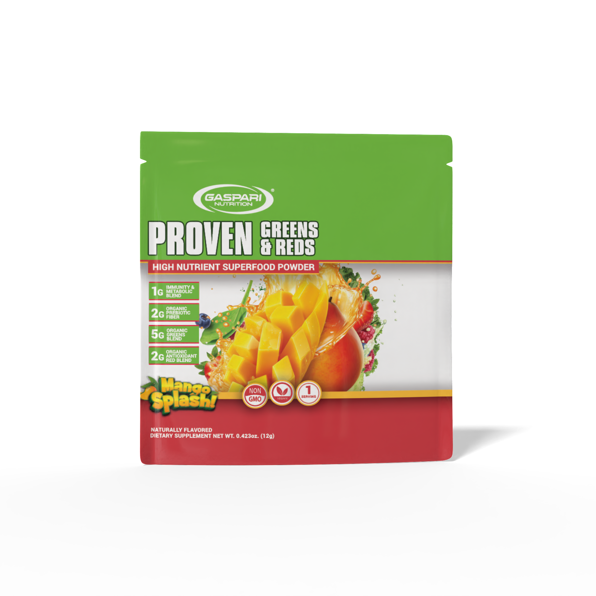 Proven Greens & Reds Mango Splash 1s Sample