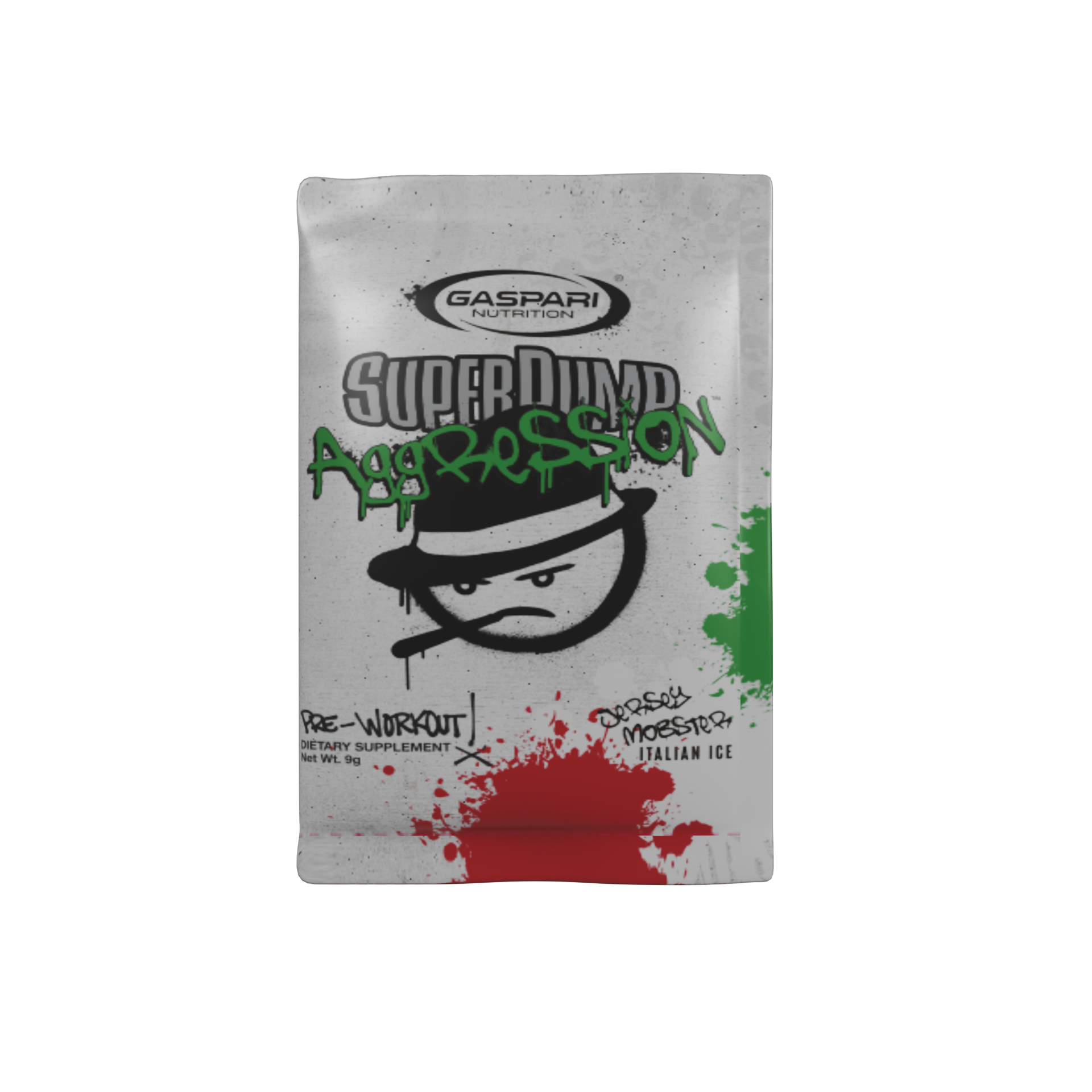 Pre-Workout SuperPump Aggression SampleBag w/9 Sachets