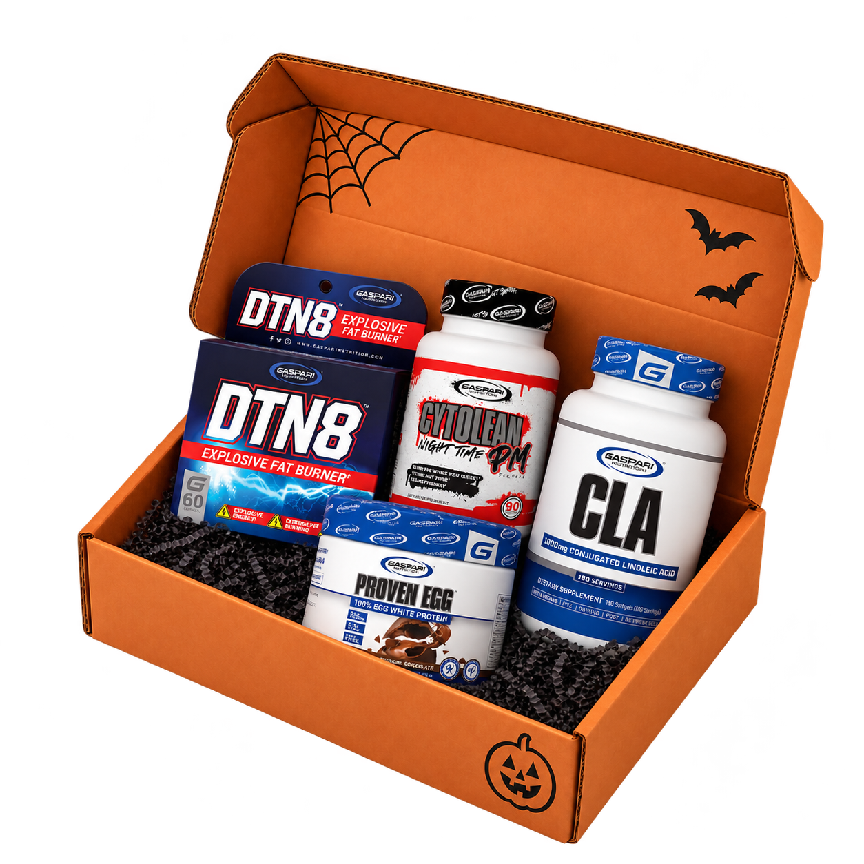 Ghost Monster Box with its three main products and Chocolate Proven Egg bonus