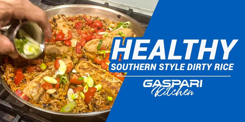 Healthy Southern Style Dirty Rice