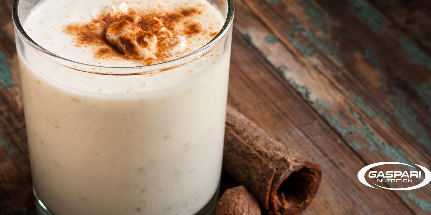 Eggnog Protein Shake