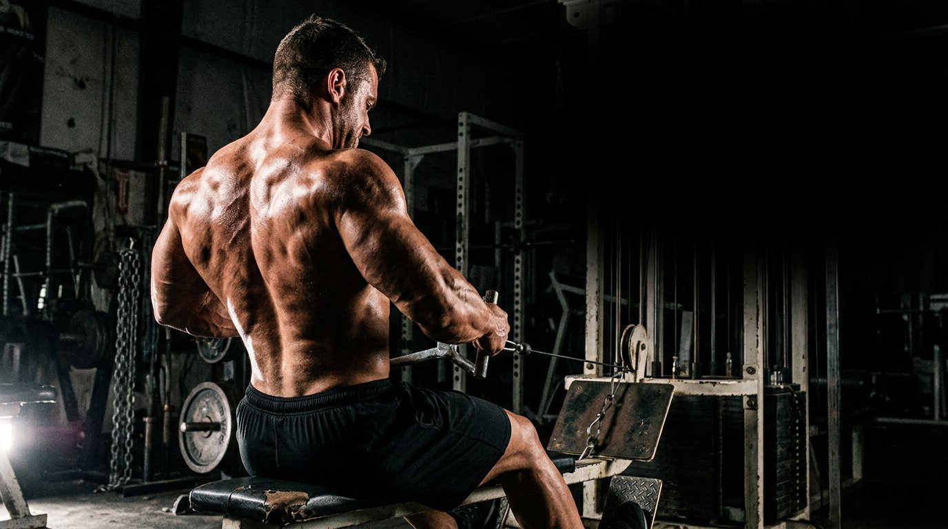 Master the Seated Row: Gaspari's "Hands as Hooks" Cue