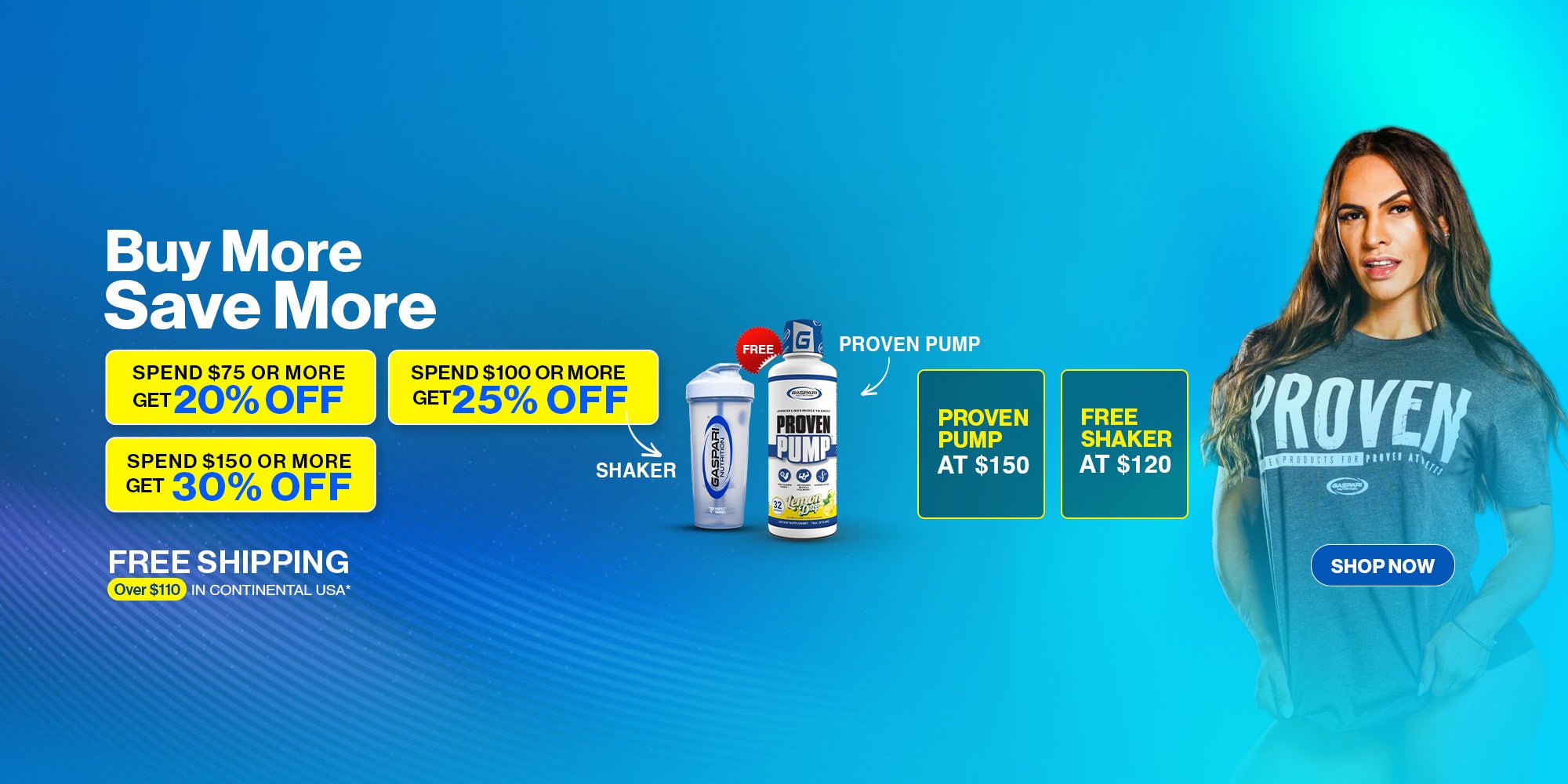 Buy more Save more - Gaspari Nutrition
