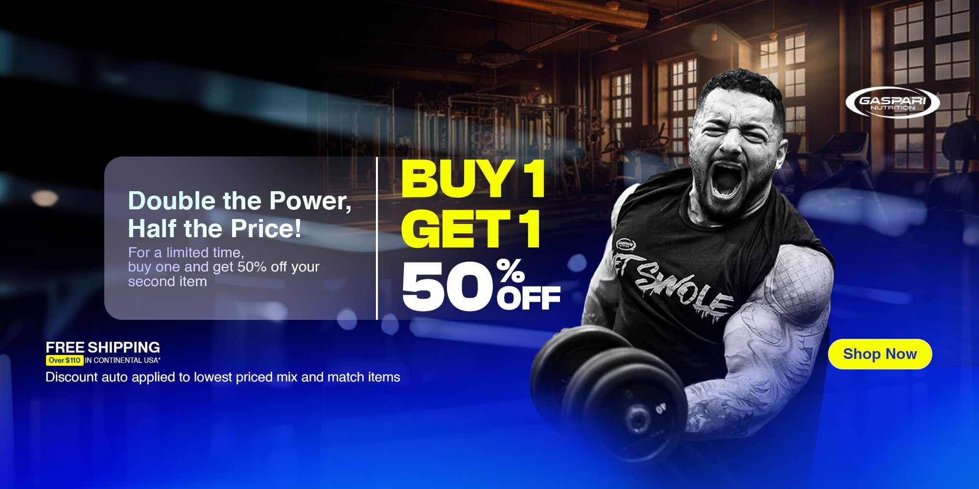 Buy more Save more - Gaspari Nutrition