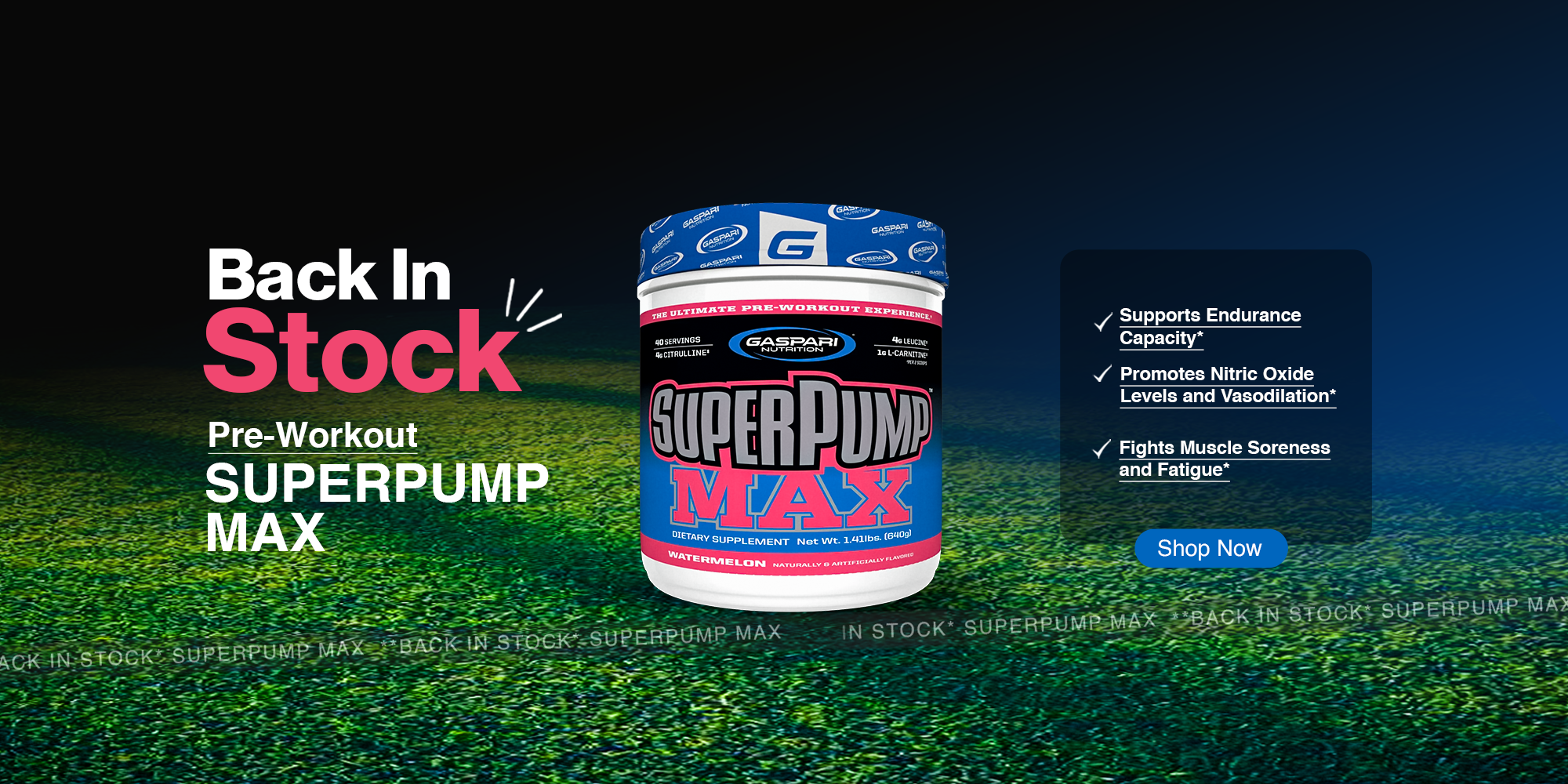 Superpump Max Watermelon - Back in stock