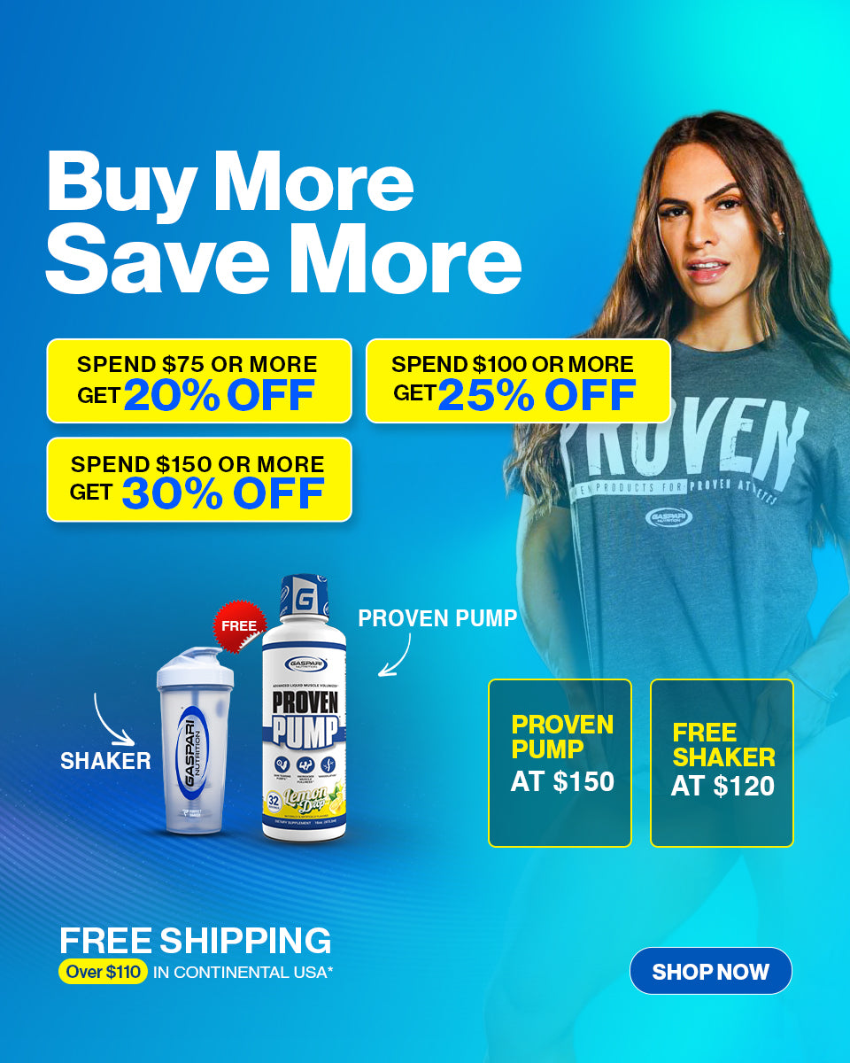 Buy more Save more - Gaspari Nutrition