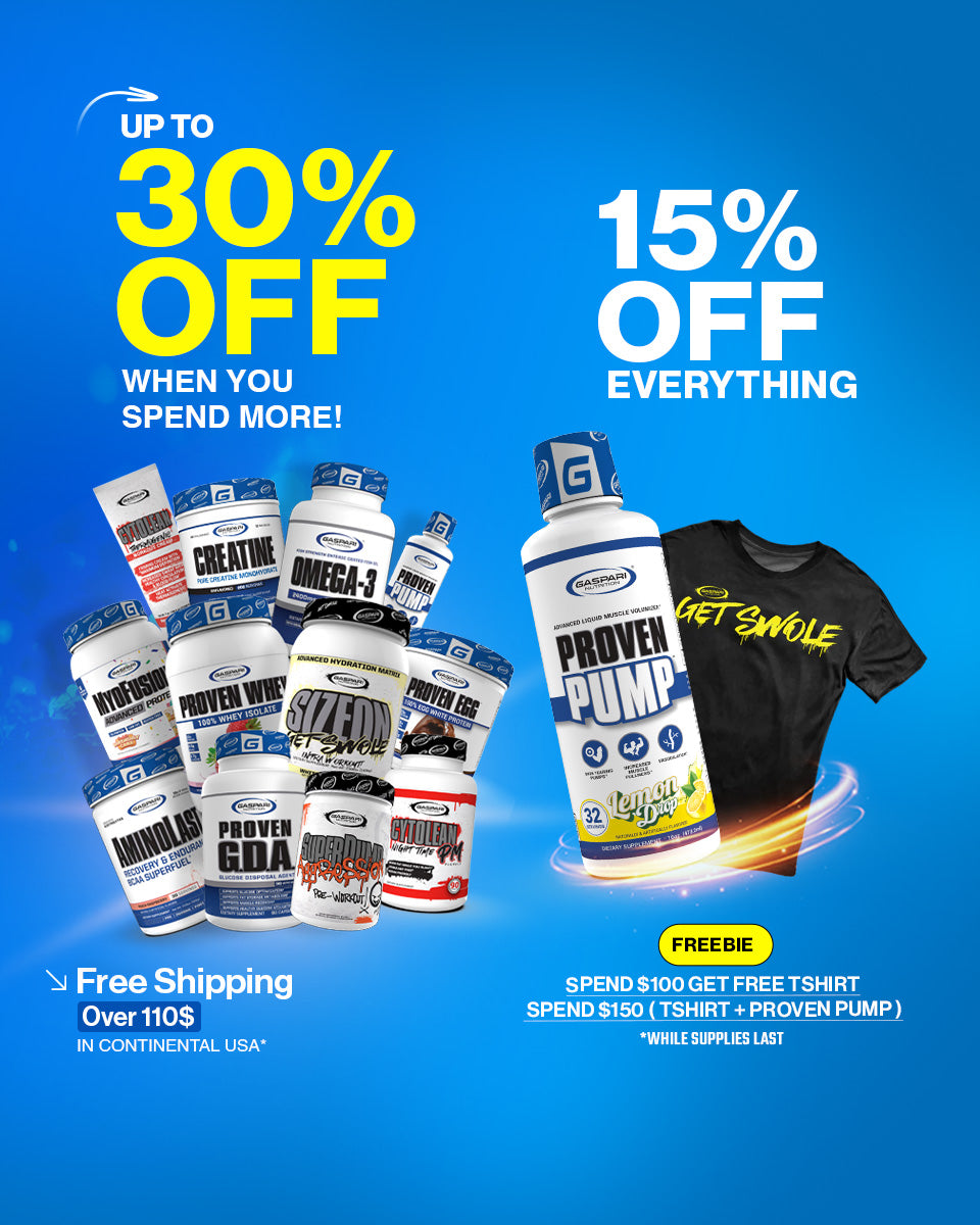 Up to 30% OFF Gaspari Nutrition