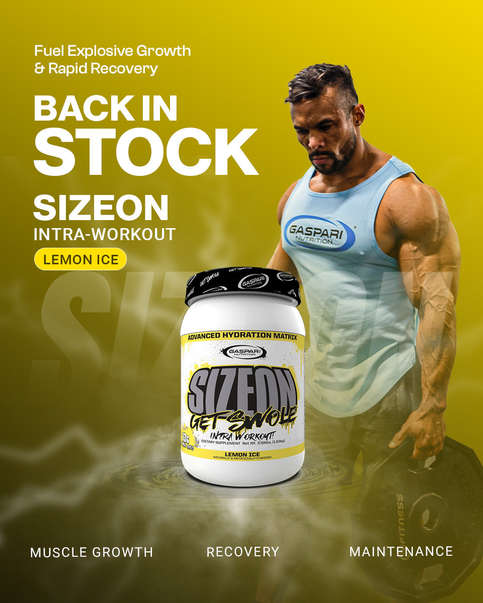 Back in Stock SizeOn - Gaspari Nutrition