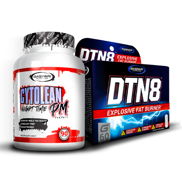 AM/PM Shred Stack (DTN8 + Cytolean) – Day/Night Fat Burner Bundle