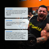Testimonials for AminoLast Recovery & Endurance BCAA Superfuel from satisfied users sharing their positive experiences.