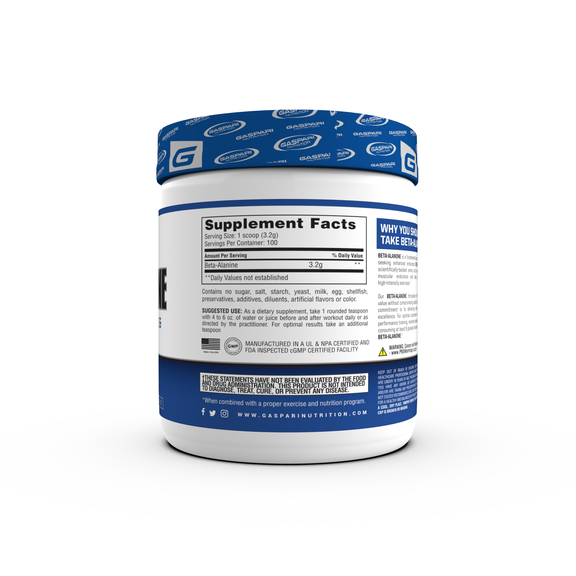 beta alanine and l-carnitine together Gaspari Nutrition Beta-Alanine Color:Denim Alanine to boost your Your fatigue could be Certified Vegan