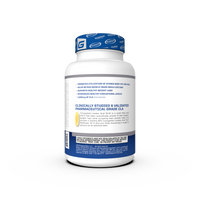 Side view of CLA – 1000mg Softgels for Weight Loss and Muscle Retention by Gaspari Nutrition, highlighting key benefits and features.