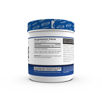 Container of Gaspari Nutrition Creatine, 300g, featuring bold text stating 'CREATINE' and 'PURE CREATINE MONOHYDRATE', with details about serving size and dietary information.