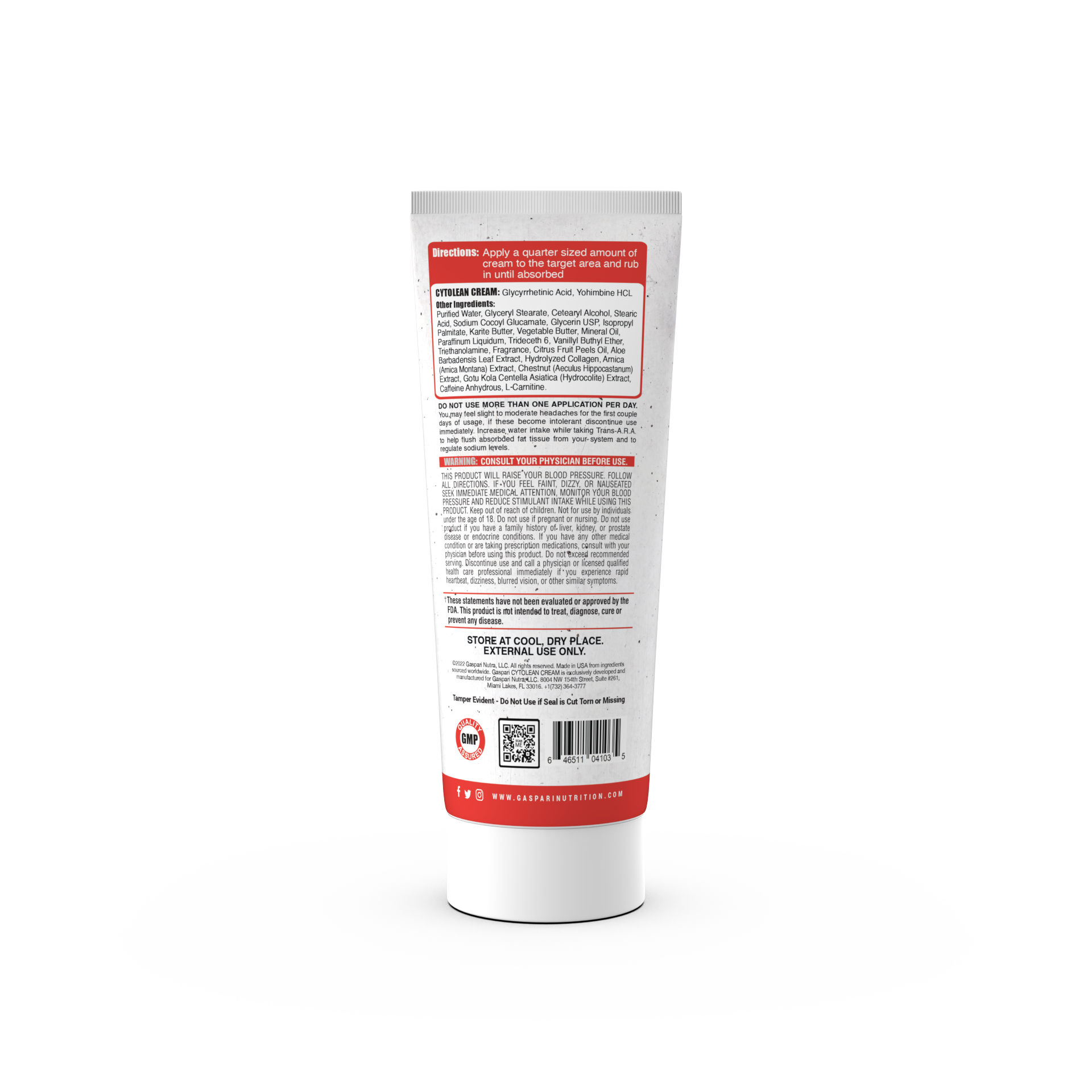 CYTOLEAN CREAM - THERMOGENIC WORKOUT CREAM