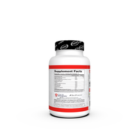 Back view of the Cytolean PM supplement bottle displaying the supplement facts and ingredient list, emphasizing its natural and stimulant-free composition.