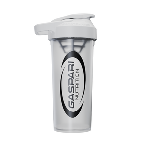 Gaspari Premium Shaker - Frosted White/Black Logo