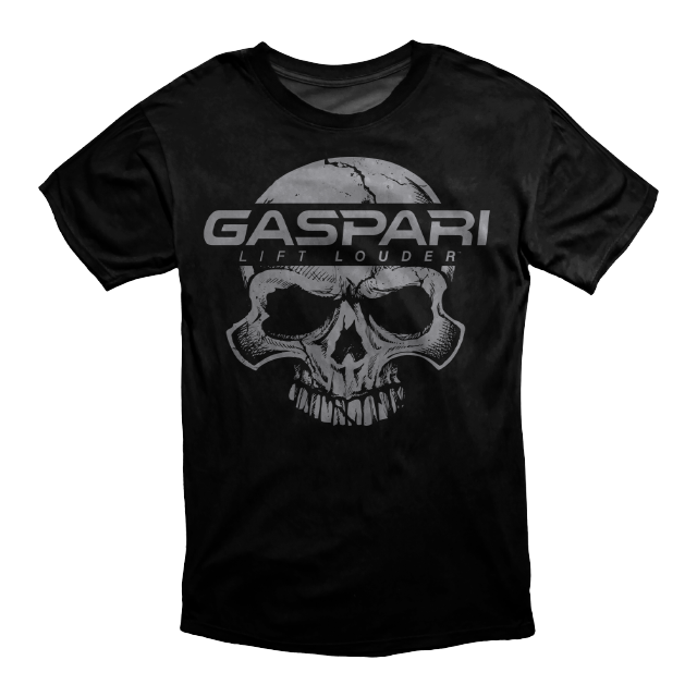 Gaspari Dead Head T-shirt - Black - Gaspari Nutrition 