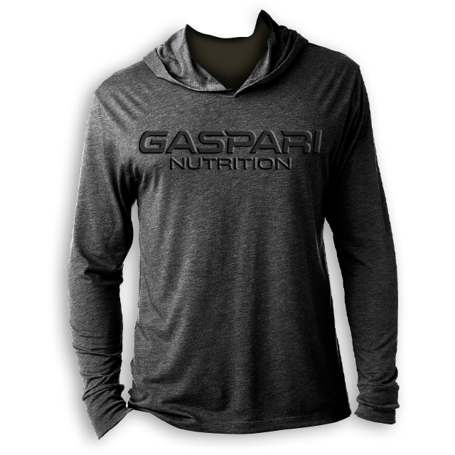 Gaspari Lightweight Hoodie - Charcoal - Gaspari Nutrition - #tag1# - #tag2# - #tag3# - #tag4#