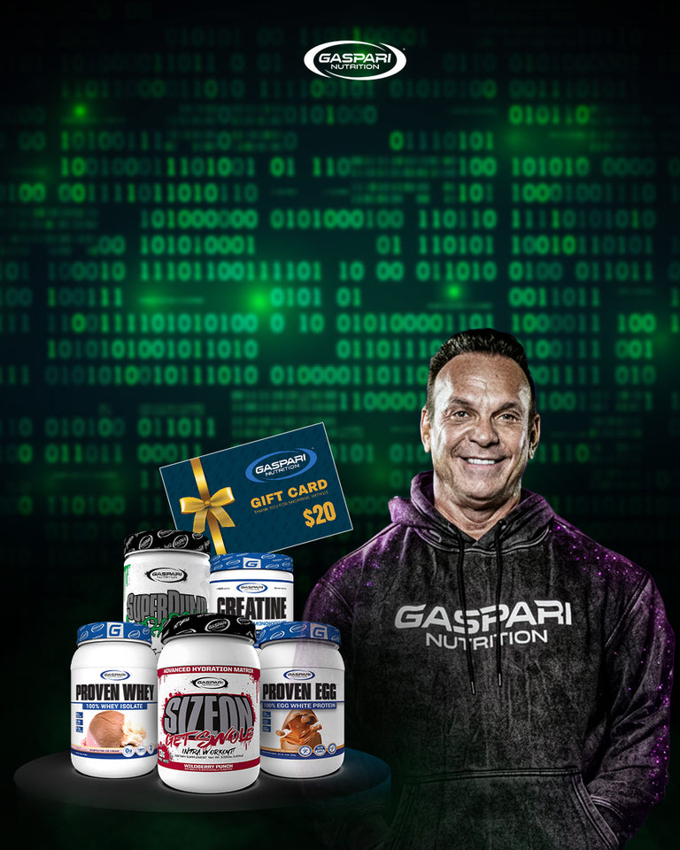 Cyber Monday  - Gaspari Nutrition