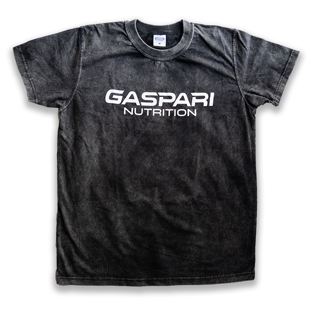 Gaspari Acid Wash T-shirt | Black