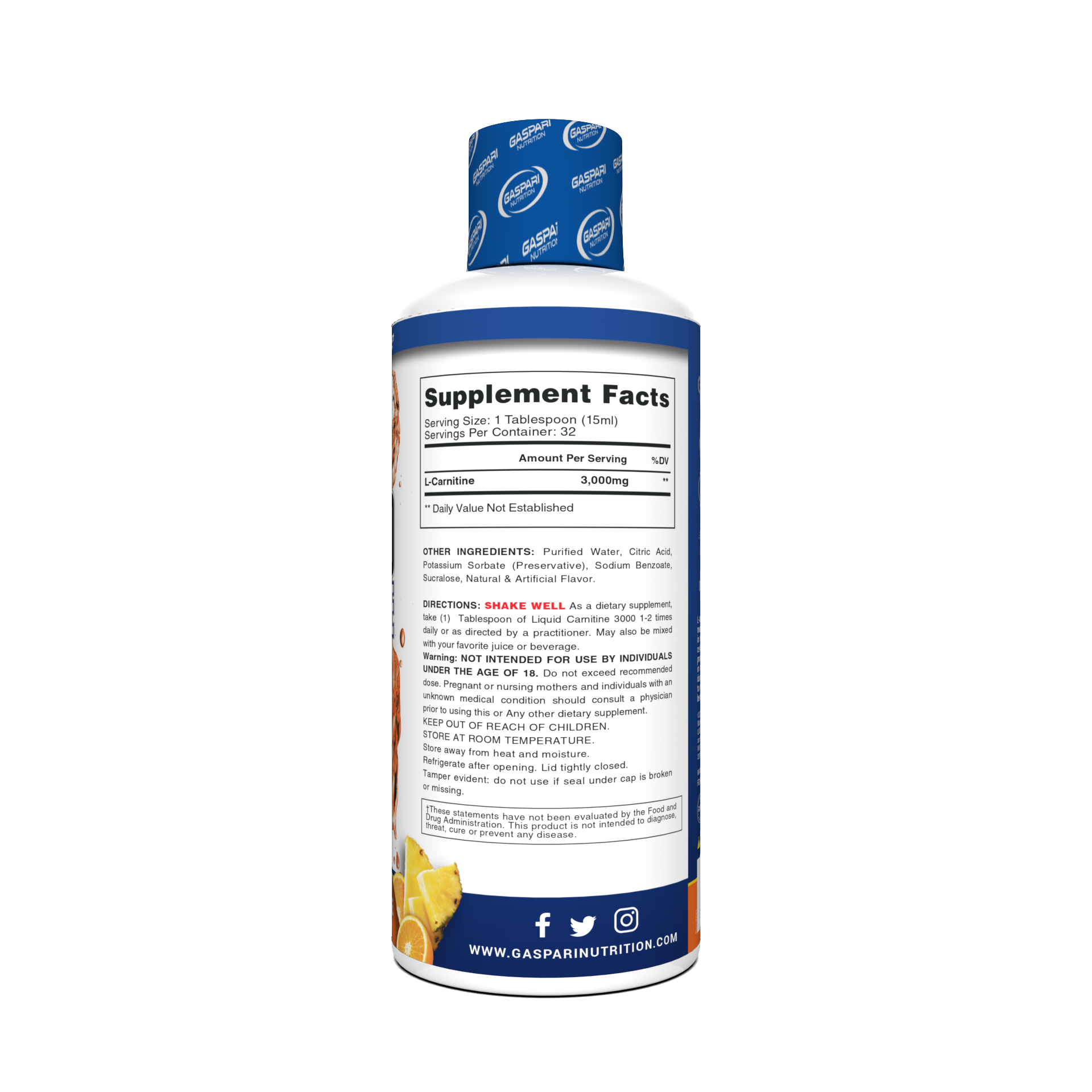 l carnitine directions Liquid Carnitine 3000