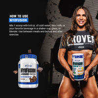 MyoFusion Advanced Protein - how to use instructions for protein blend, ideal for fitness enthusiasts.
