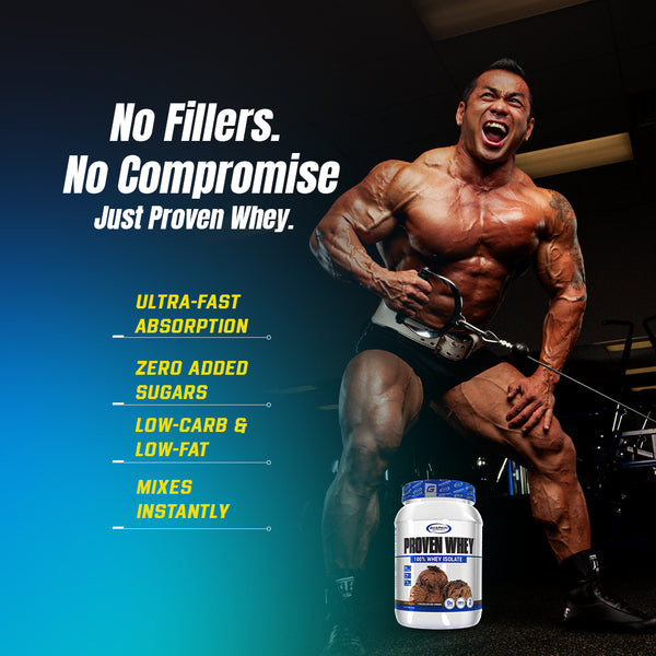 PROVEN WHEY | 100% Hydrolyzed Whey Protein Isolate – Gaspari Nutrition USA