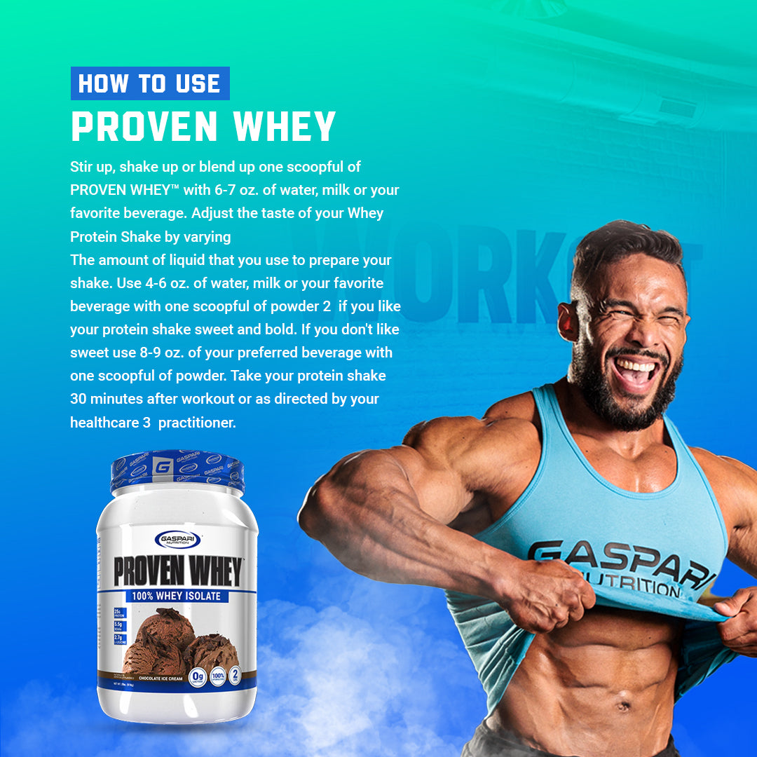 Proven Whey – 100% Hydrolyzed Whey Protein Isolate