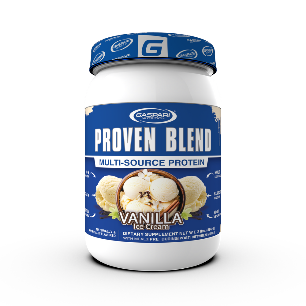 Proven Blend: Triple-Source Protein Powder | Protein Blend – Gaspari ...