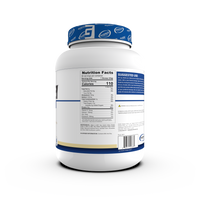 Close-up of Gaspari Proven Whey – 100% Hydrolyzed Whey Protein Isolate tub displaying flavor options, encouraging Whey Protein variety.