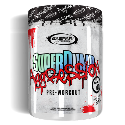 SuperPump Aggression - Next-Gen Pre-Workout - fruit punch fury flavor