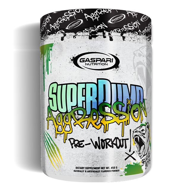 SuperPump Aggression - Next-Gen Pre-Workout - grizzly gummy flavor