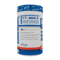 Gaspari Nutrition Quick Meal | Real Food Blend chocolate covered strawberries flavor, showcasing the nutrition profile with 25g protein, 7g fiber, and 17g carbs.