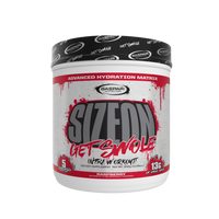 SizeOn Get Swole container showcasing stunning design for Intra-Workout energy support.