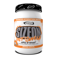 SizeOn Get Swole container in Orange Cooler flavor, providing tasty Intra-Workout hydration.