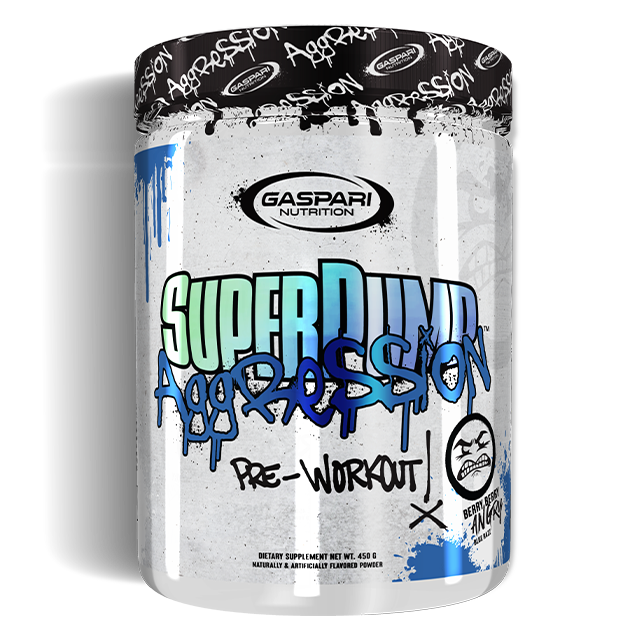 SuperPump Aggression - Next-Gen Pre-Workout - berry berry angry flavor