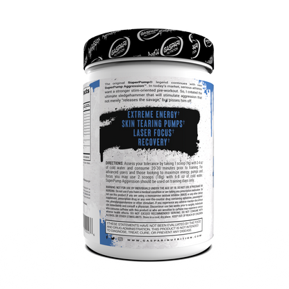 Pre-Workout SuperPump Aggression – Next-Gen Energy & Pump Booster (20/40 Serving) (Japan)