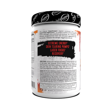 Pre-Workout SuperPump Aggression – Next-Gen Energy & Pump Booster (20/40 Serving) (Japan)
