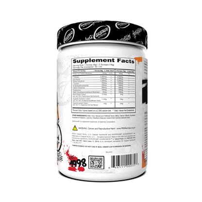 Pre-Workout SuperPump Aggression – Next-Gen Energy & Pump Booster (20/40 Serving) (Japan)