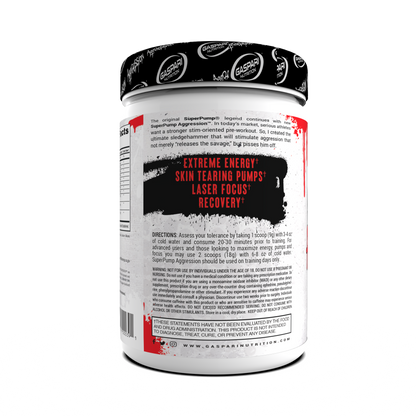 Pre-Workout SuperPump Aggression – Next-Gen Energy & Pump Booster (20/40 Serving) (Japan)
