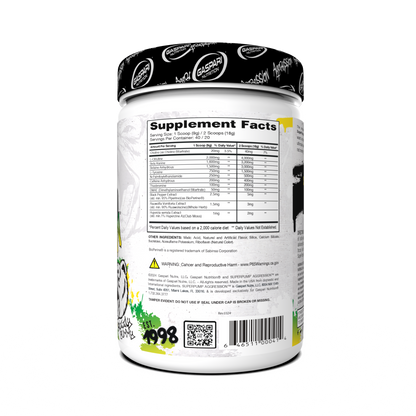 Pre-Workout SuperPump Aggression – Next-Gen Energy & Pump Booster (20/40 Serving) (Japan)