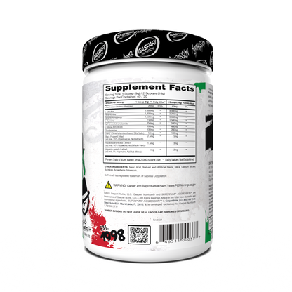 Pre-Workout SuperPump Aggression – Next-Gen Energy & Pump Booster (20/40 Serving) (Japan)