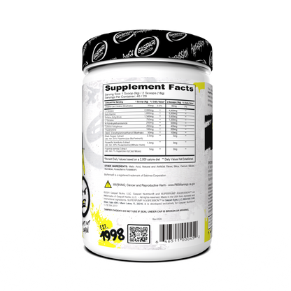 Pre-Workout SuperPump Aggression – Next-Gen Energy & Pump Booster (20/40 Serving) (Japan)