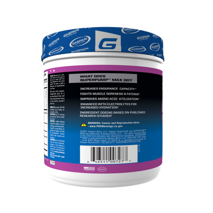 Pre-Workout - SuperPump Max (Japan)