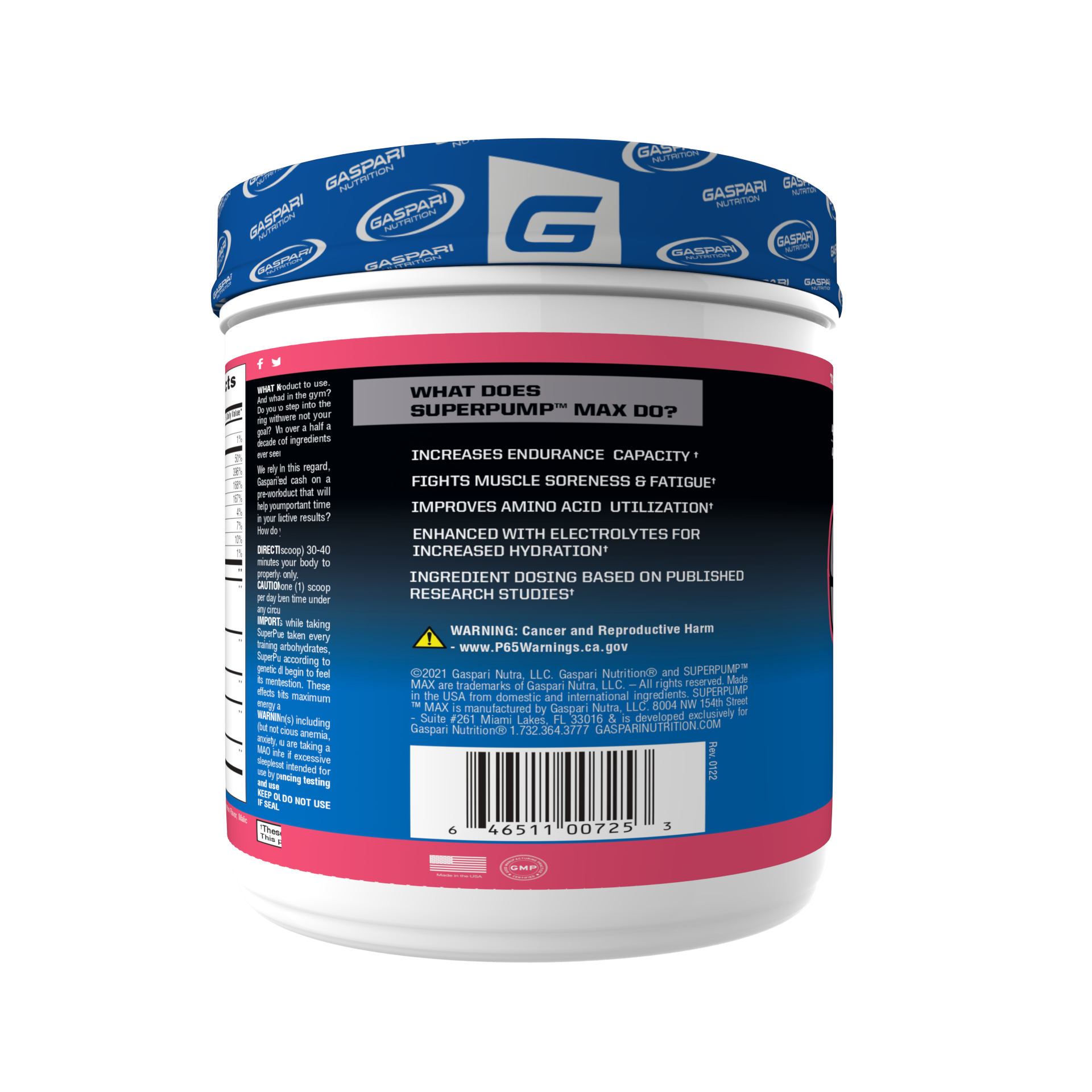 Pre-Workout SuperPump Max | Power & Performance – Gaspari